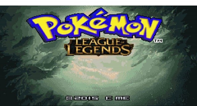 The coverart image of Pokemon League of Legends (Hack)