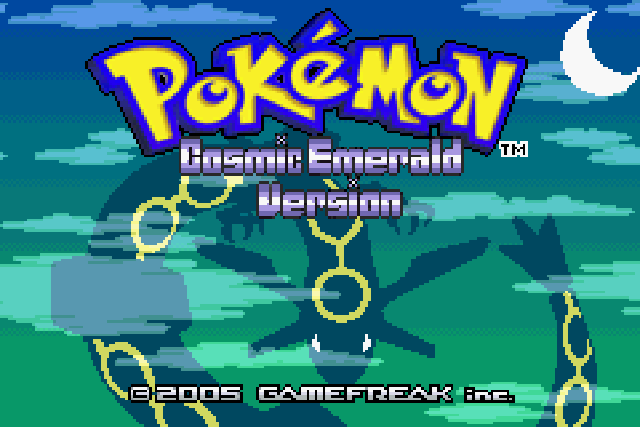 The coverart image of Pokemon Cosmic Emerald (Hack)
