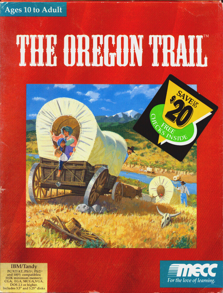The coverart image of Oregon Trail Deluxe
