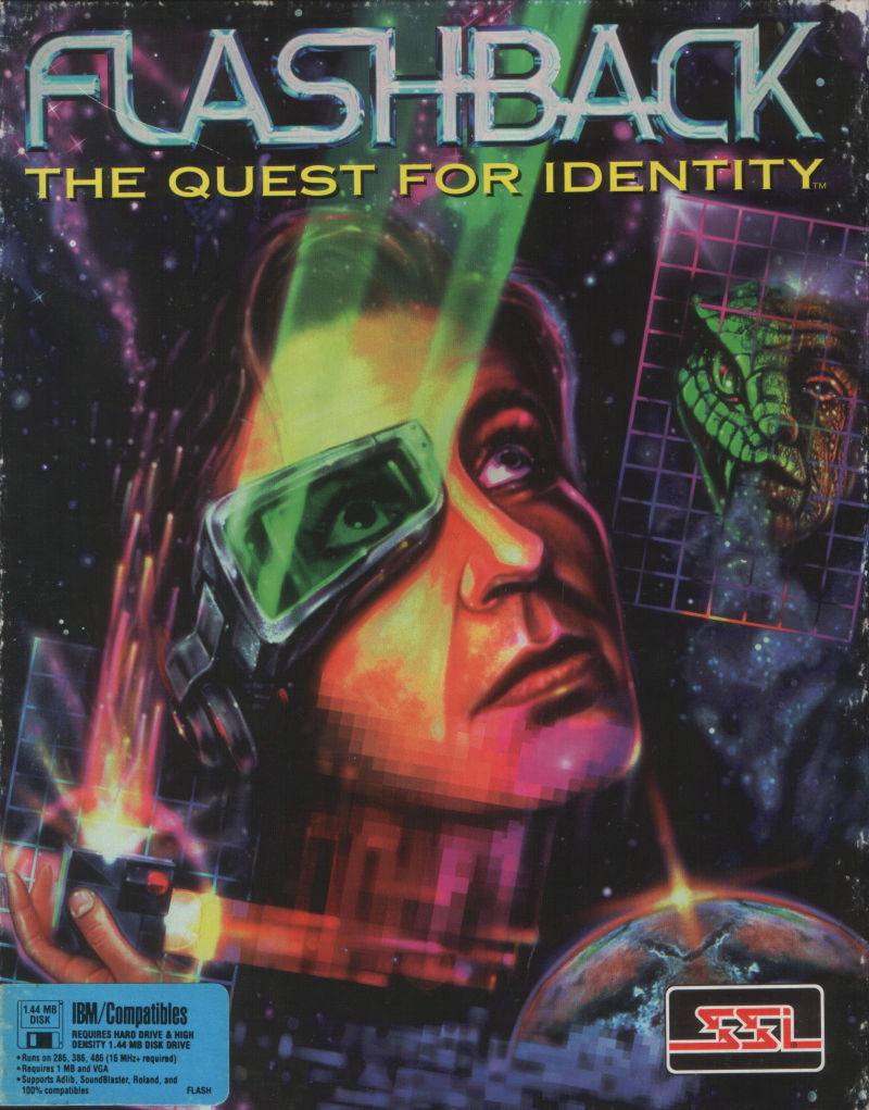 The coverart image of Flashback: The Quest for Identity