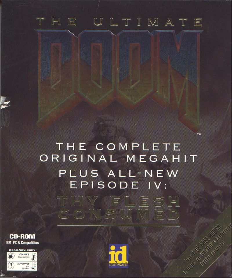 The coverart image of The Ultimate DOOM