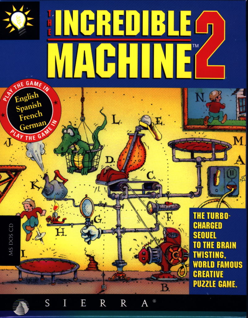 The coverart image of The Incredible Machine 2