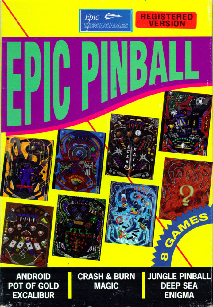 The coverart image of Epic Pinball