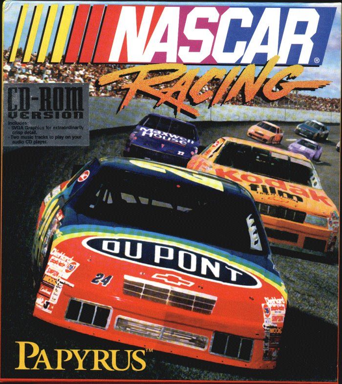 The coverart image of NASCAR Racing