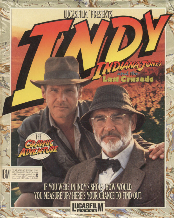 The coverart image of Indiana Jones and the Last Crusade: The Graphic Adventure