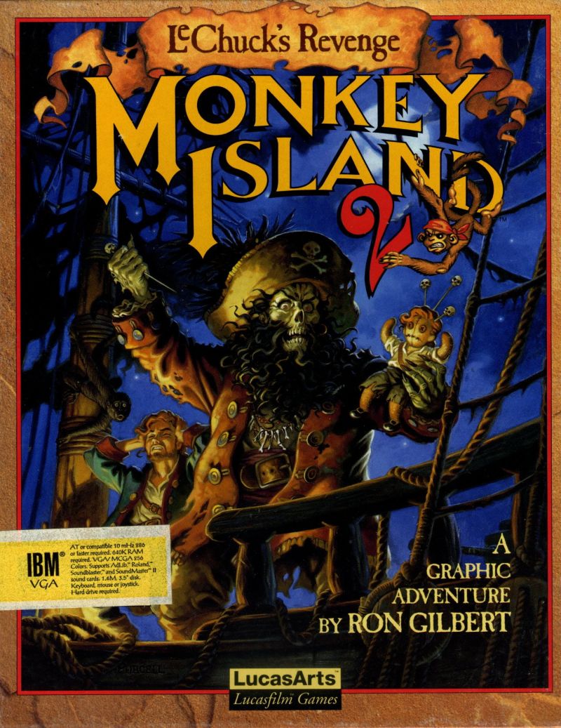 The coverart image of Monkey Island 2: LeChuck's Revenge