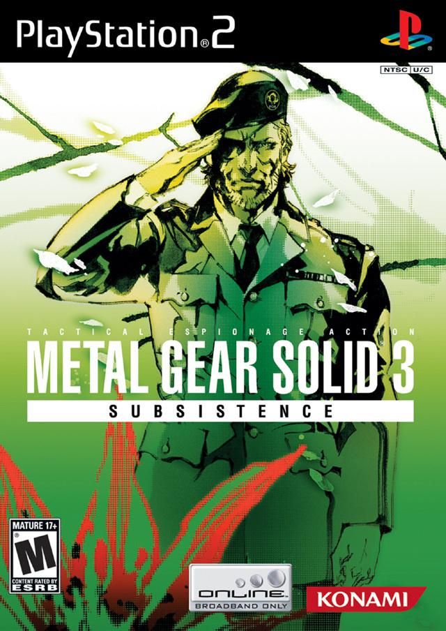 The coverart image of Metal Gear Solid 3: Subsistence