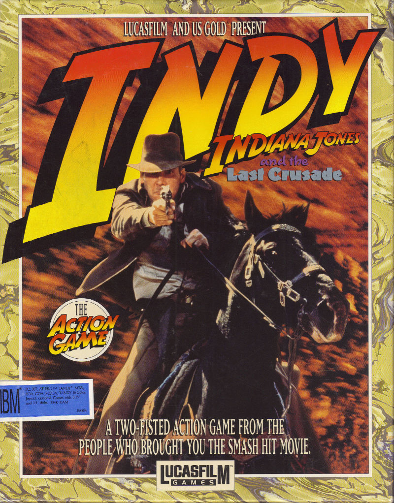 The coverart image of Indiana Jones and the Last Crusade: The Action Game