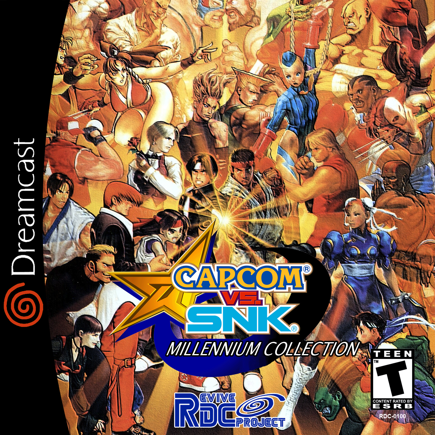The coverart image of Capcom vs. SNK Millennium Collection