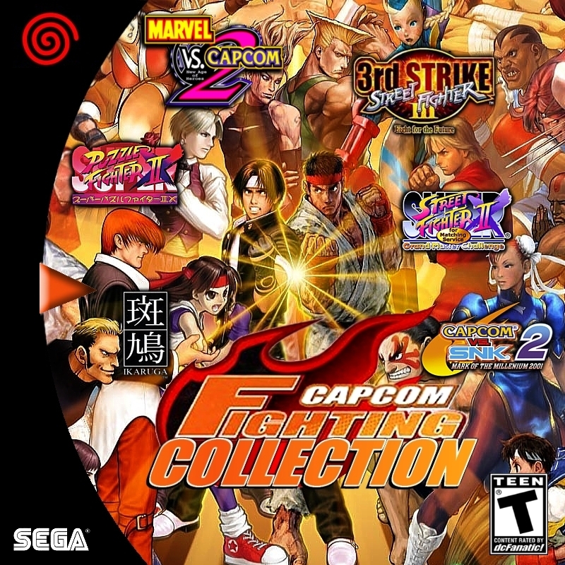 The coverart image of Capcom Fighting Collection