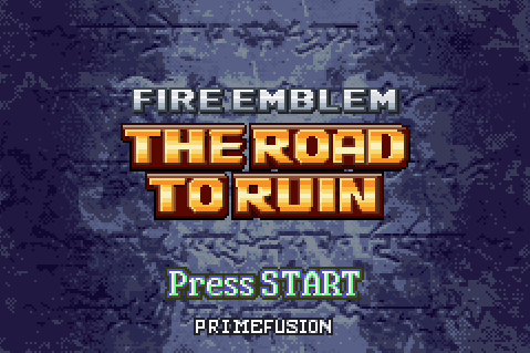 The coverart image of Fire Emblem Road to Ruin (Hack)