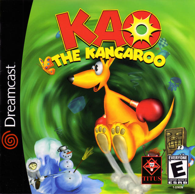 The coverart image of Kao the Kangaroo