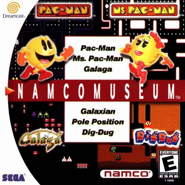 The coverart image of Namco Museum