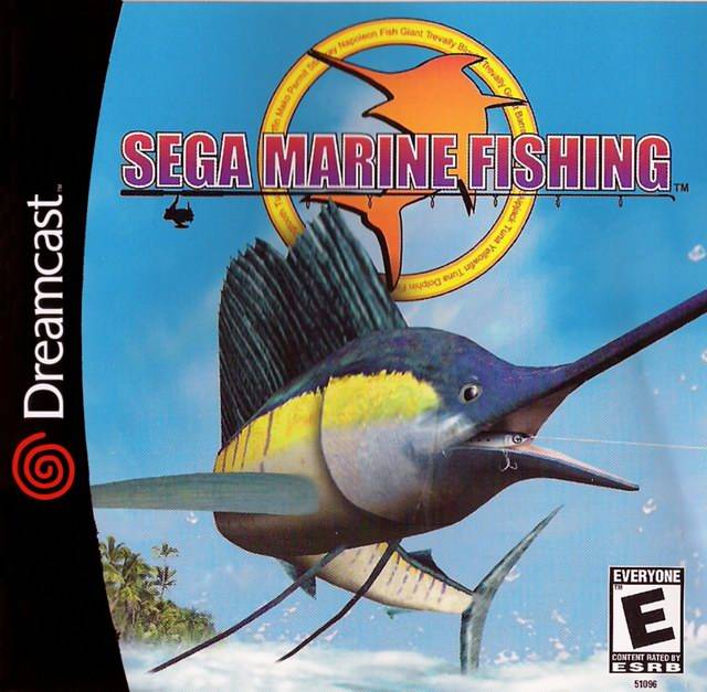 The coverart image of Sega Marine Fishing