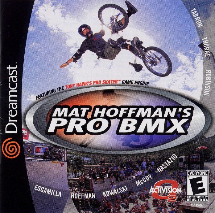 The coverart image of Mat Hoffman's Pro BMX
