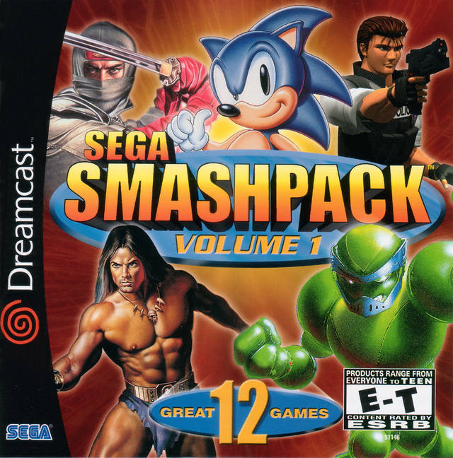 The coverart image of Sega Smash Pack Volume 1