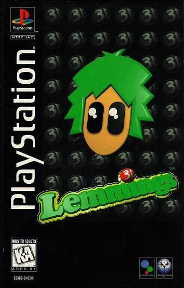 The coverart image of 3D Lemmings