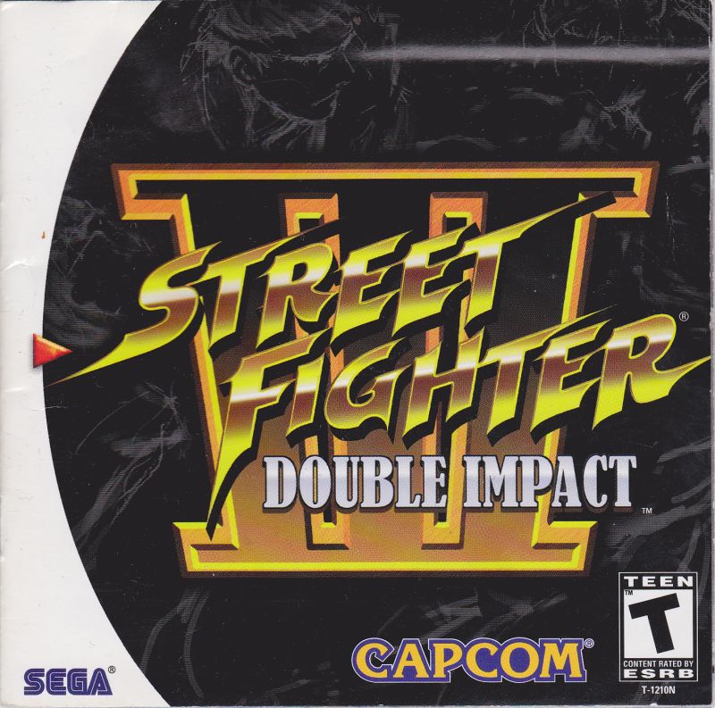 The coverart image of Street Fighter III: Double Impact