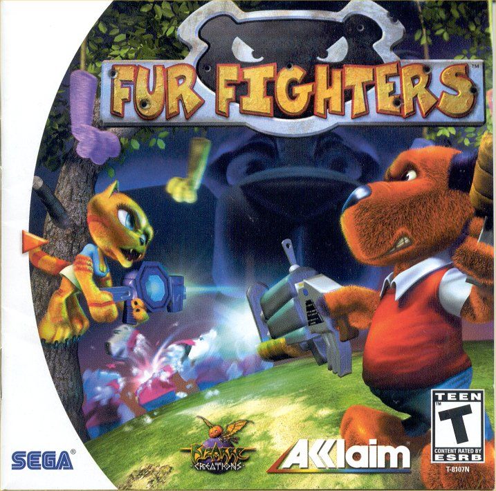 The coverart image of Fur Fighters