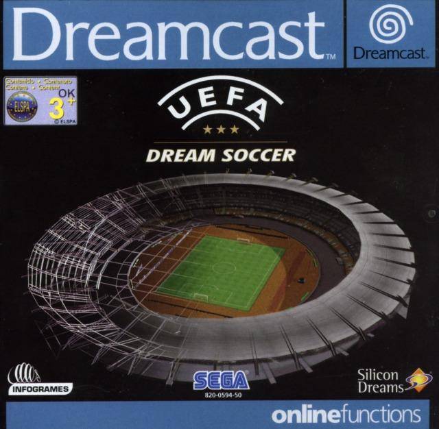 The coverart image of UEFA Dream Soccer