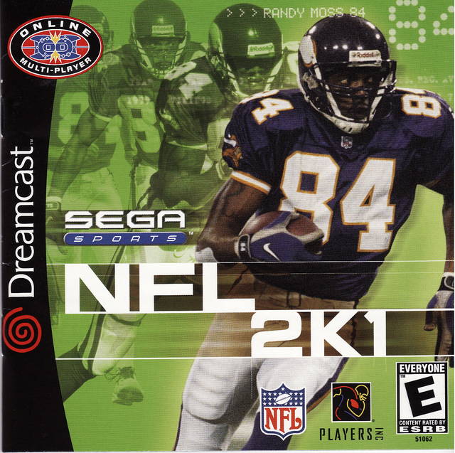 The coverart image of NFL 2K1