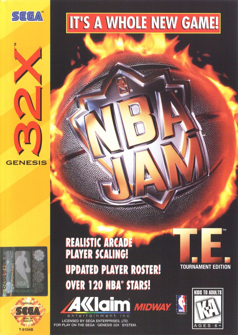 The coverart image of NBA Jam Tournament Edition