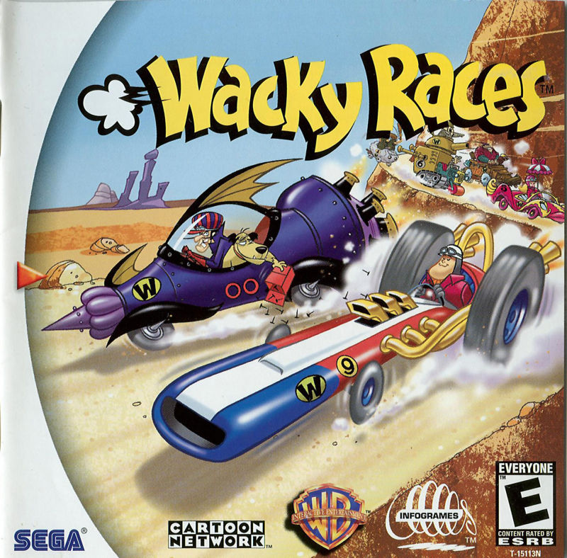 The coverart image of Wacky Races