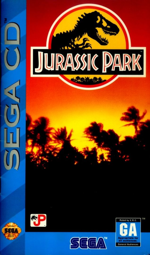 The coverart image of Jurassic Park