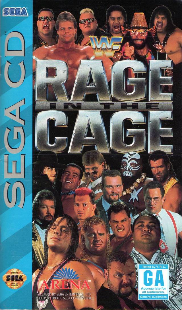 The coverart image of WWF Rage in the Cage