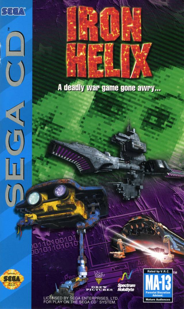 The coverart image of Iron Helix