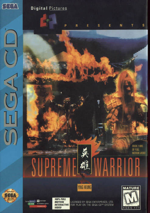 The coverart image of Supreme Warrior