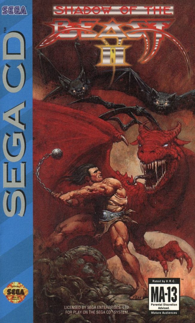 The coverart image of Shadow of the Beast II