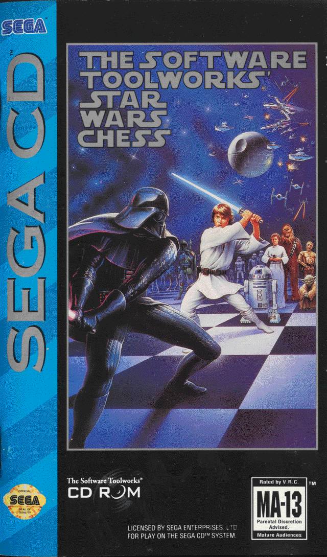 The coverart image of The Software Toolworks' Star Wars Chess