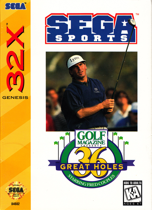 The coverart image of Golf Magazine: 36 Great Holes Starring Fred Couples