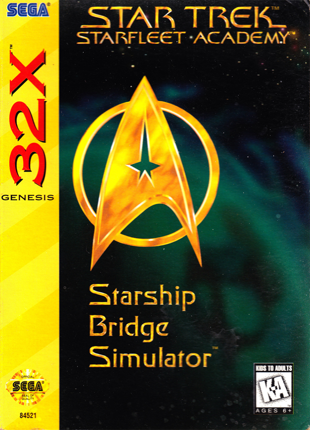 The coverart image of Star Trek Starfleet Academy: Starship Bridge Simulator