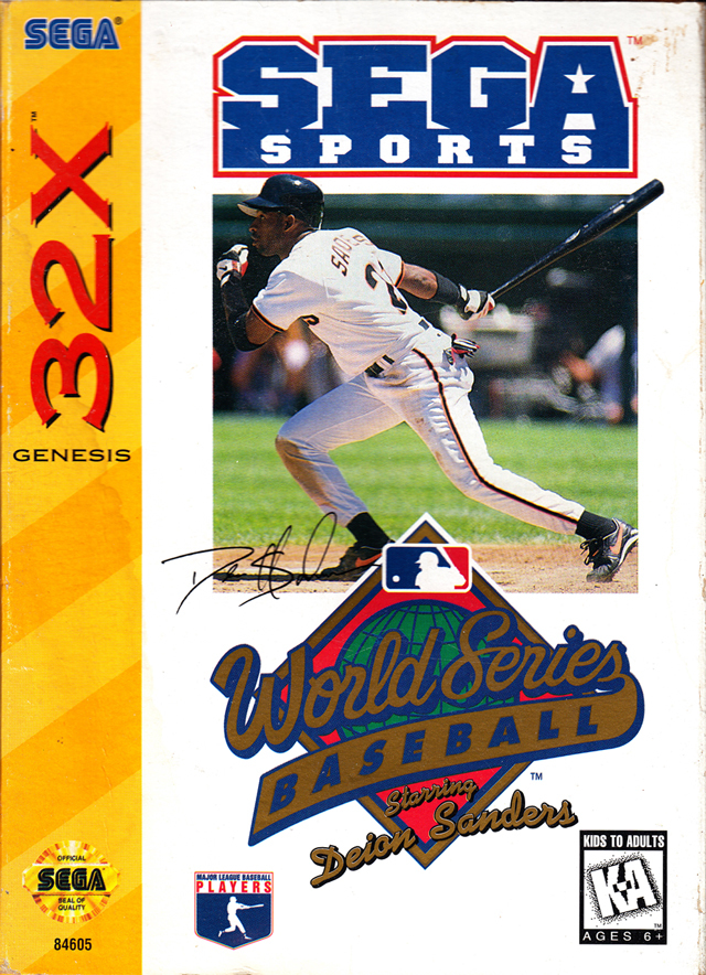 The coverart image of World Series Baseball Starring Deion Sanders