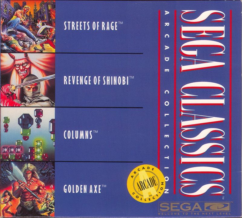 The coverart image of Sega Classics Arcade Collection 4-in-1