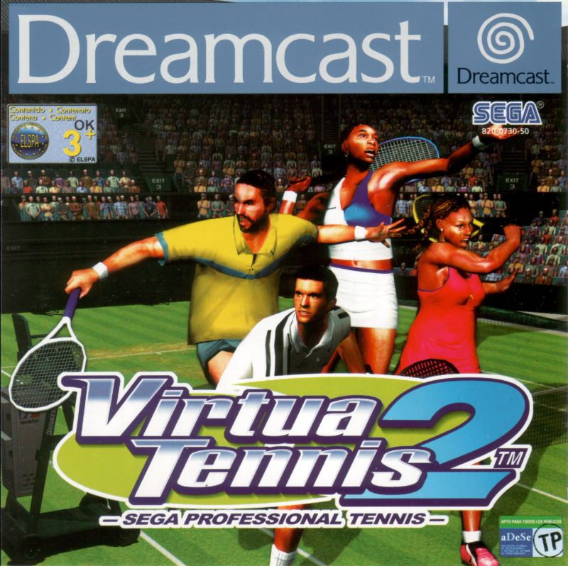 The coverart image of Virtua Tennis 2