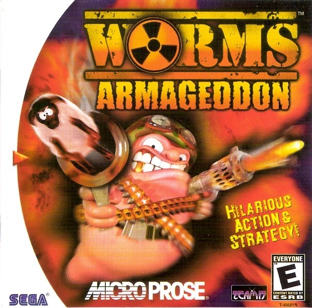 The coverart image of Worms Armageddon