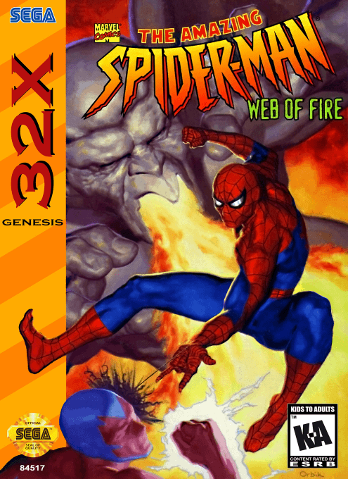 The coverart image of The Amazing Spider-Man: Web of Fire