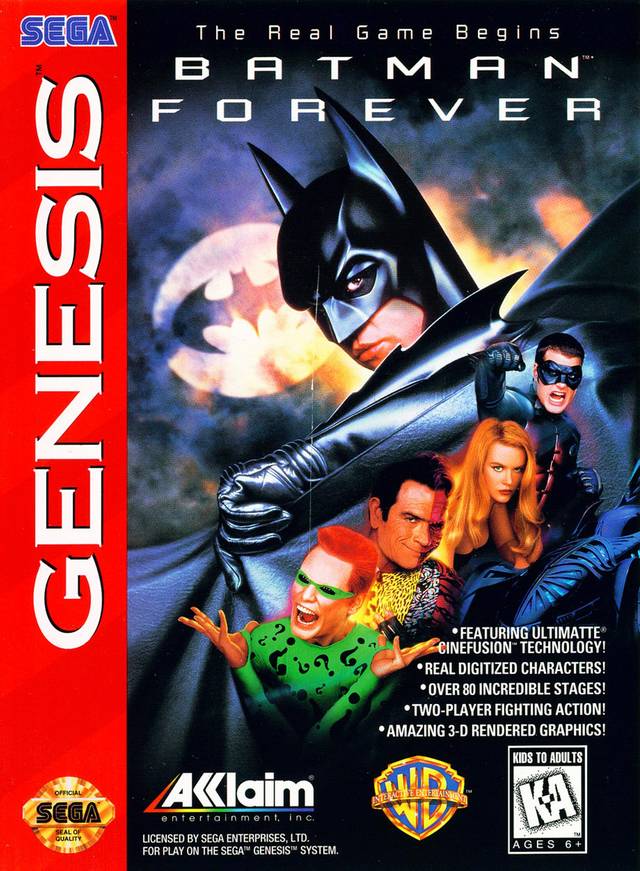 The coverart image of Batman Forever