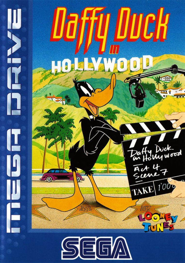 The coverart image of Daffy Duck in Hollywood