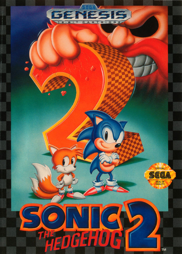 The coverart image of Sonic The Hedgehog 2