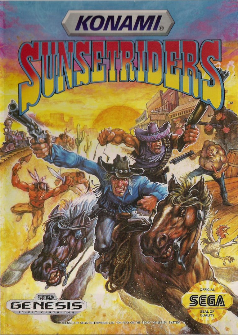 The coverart image of Sunset Riders
