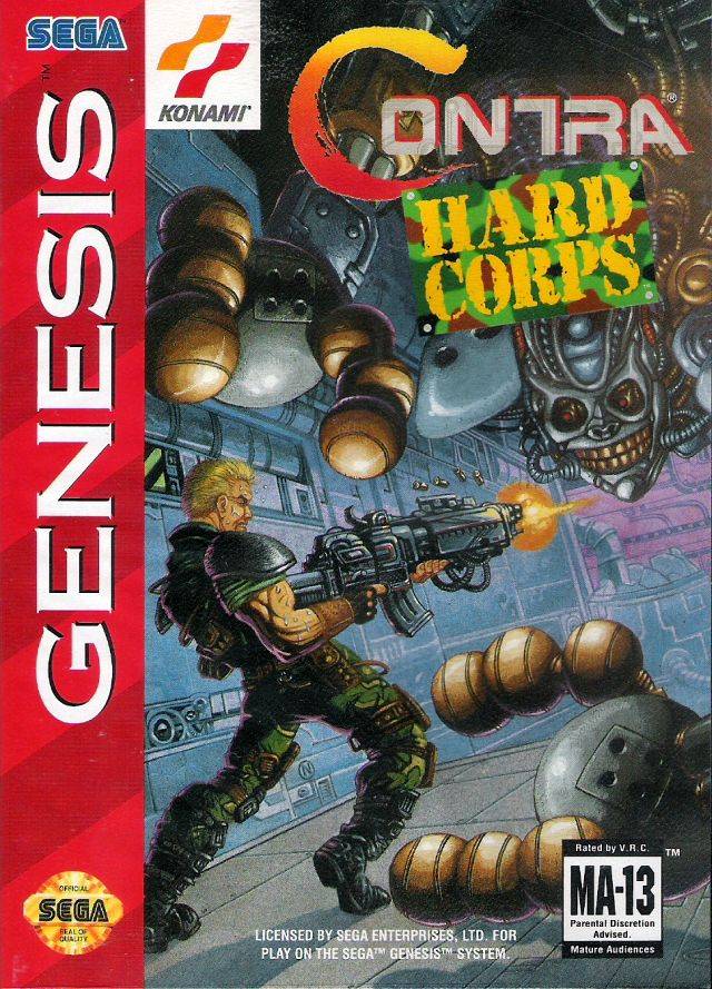 The coverart image of Contra: Hard Corps / Probotector