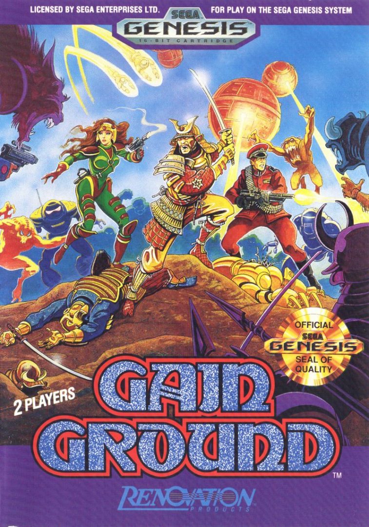 The coverart image of Gain Ground