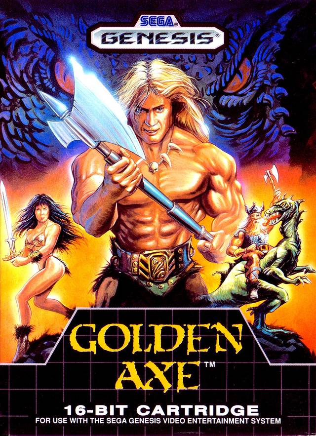 The coverart image of Golden Axe Color Hack