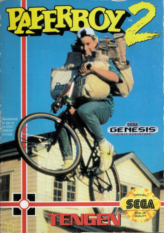 The coverart image of Paperboy 2