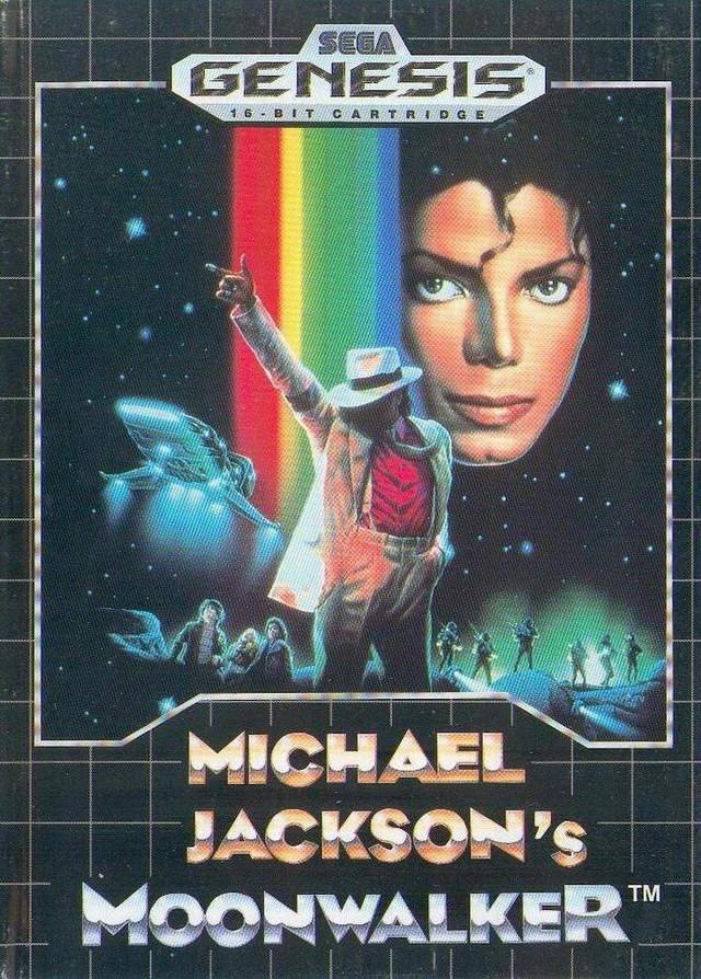 The coverart image of Michael Jackson's Moonwalker