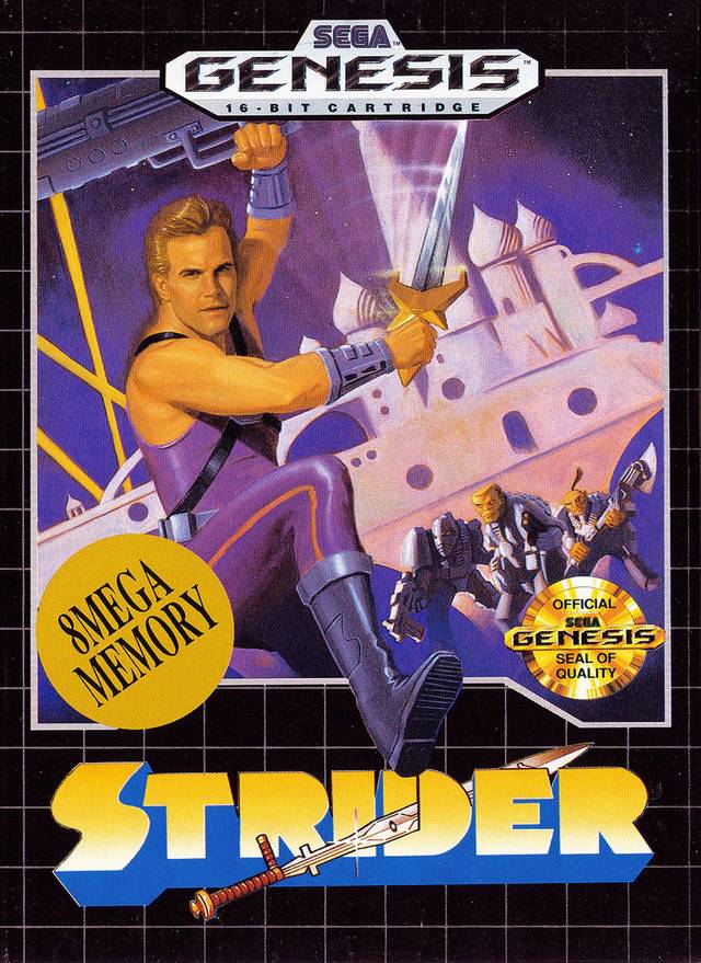 The coverart image of Strider